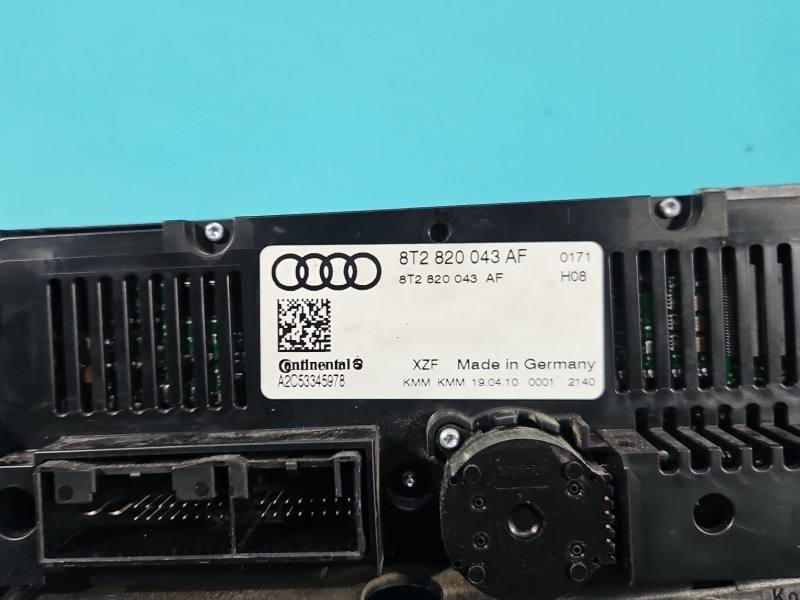 Блок керування пічкою клімат Audi A4 B8 8T2820043AF — фото деталі 7