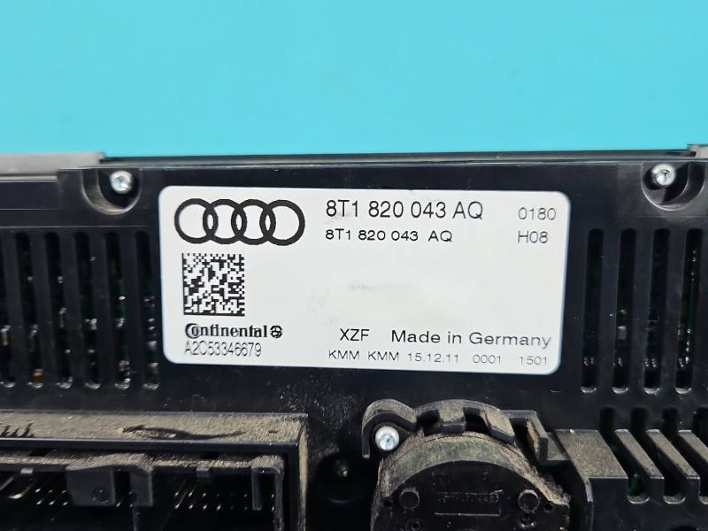 Блок керування пічкою клімат Audi Q5 8T1820043AQ — фото деталі 6