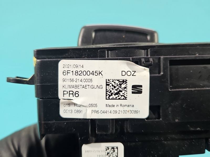 Блок керування пічкою клімат Seat Ibiza 6F1820045K — фото деталі 5