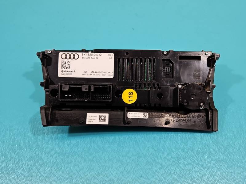 Блок керування пічкою клімат Audi A4 B8 8K1820043Q — фото деталі 3