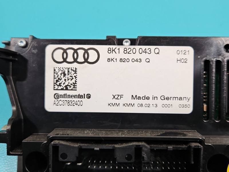 Блок керування пічкою клімат Audi A4 B8 8K1820043Q — фото деталі 4