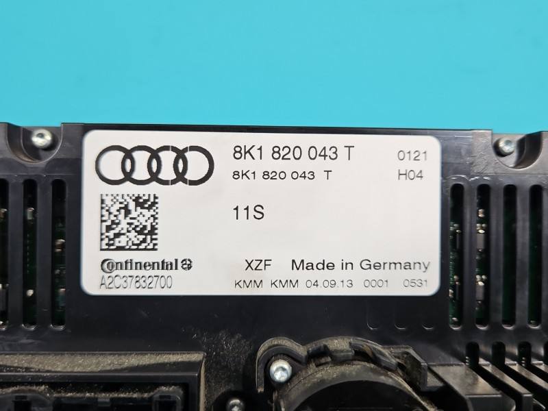 Блок керування пічкою клімат Audi Q5 8K1820043T — фото деталі 5