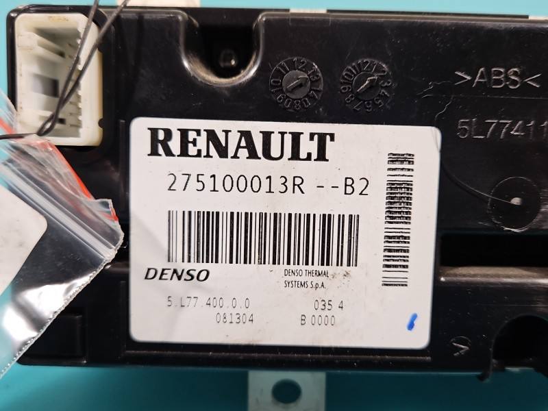 Блок керування пічкою клімат Renault Master 275100013R-B2 — фото деталі 4