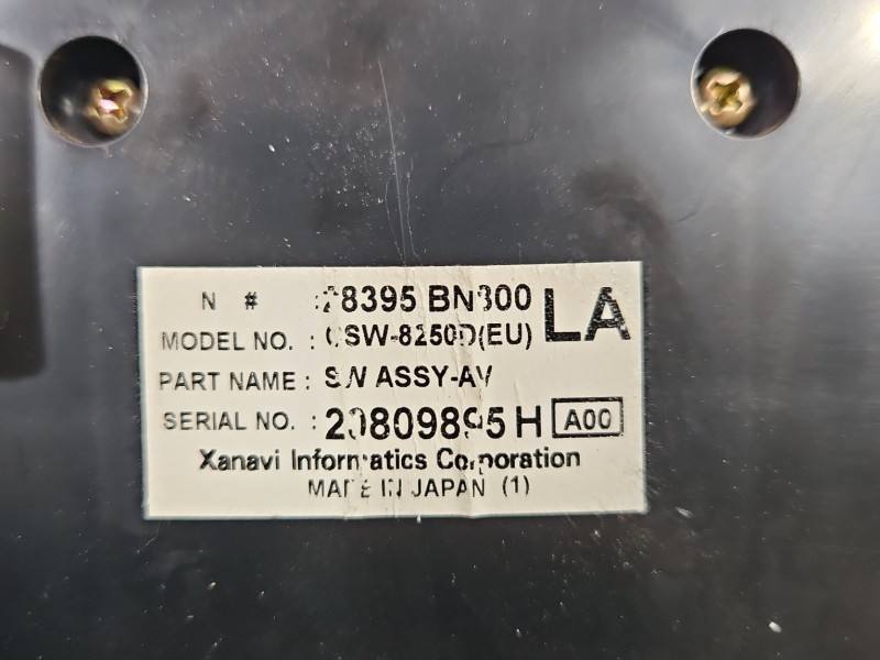 Блок керування пічкою клімат Nissan Almera 20809895H — фото деталі 4