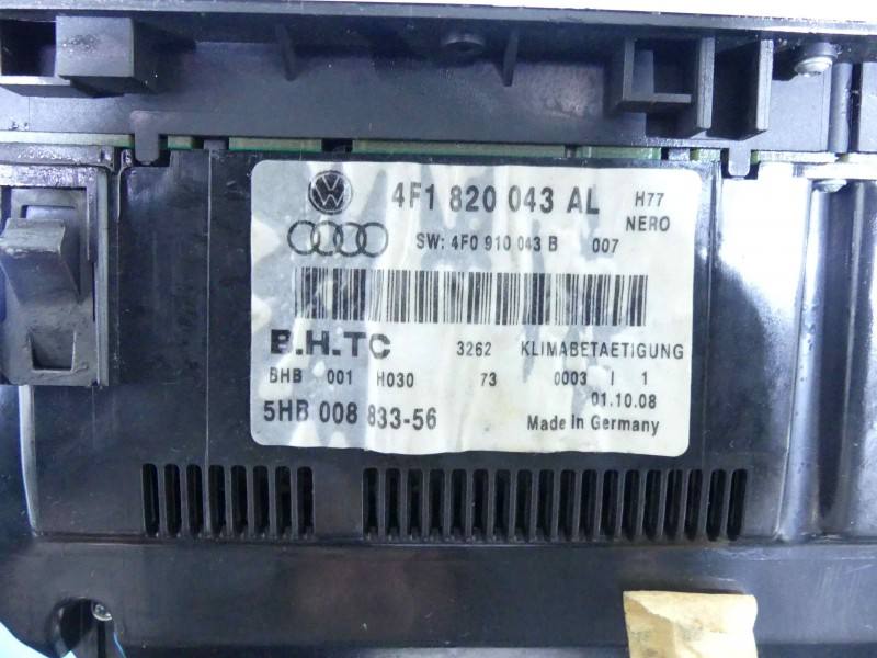 Блок керування пічкою клімат Audi A6 C6 4F1820043AL — фото деталі 6