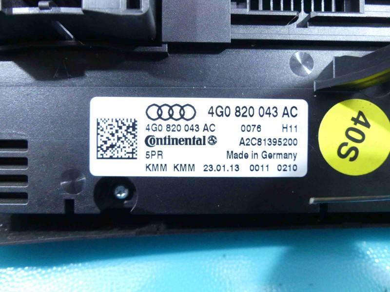 Блок керування пічкою клімат Audi A6 C7 4G0820043AC — фото деталі 4