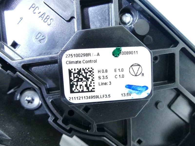 Блок керування пічкою клімат Dacia Sandero 275100298R — фото деталі 4