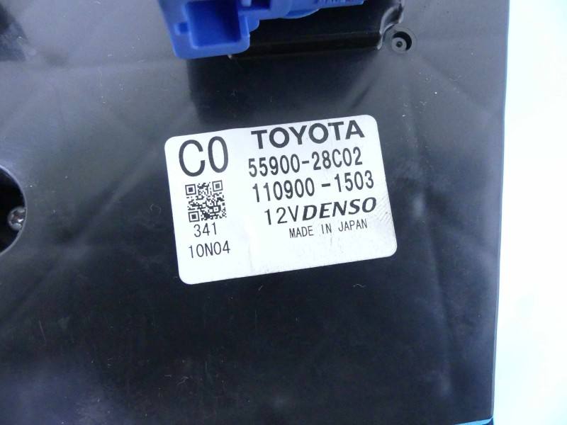 Блок керування пічкою клімат Toyota Estima 55900-28C02 — фото деталі 4