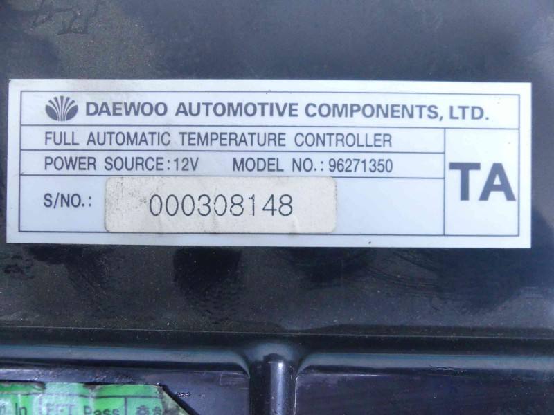 Блок керування пічкою клімат Daewoo Nubira 96271350 — фото деталі 4