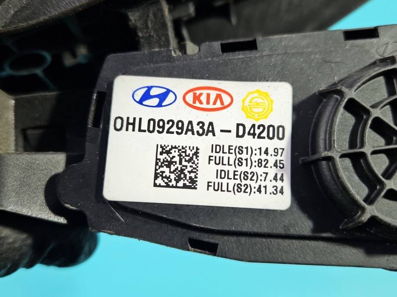 Педаль газу потенціометр Kia Optima 929A3A-D4200 — фото деталі 4