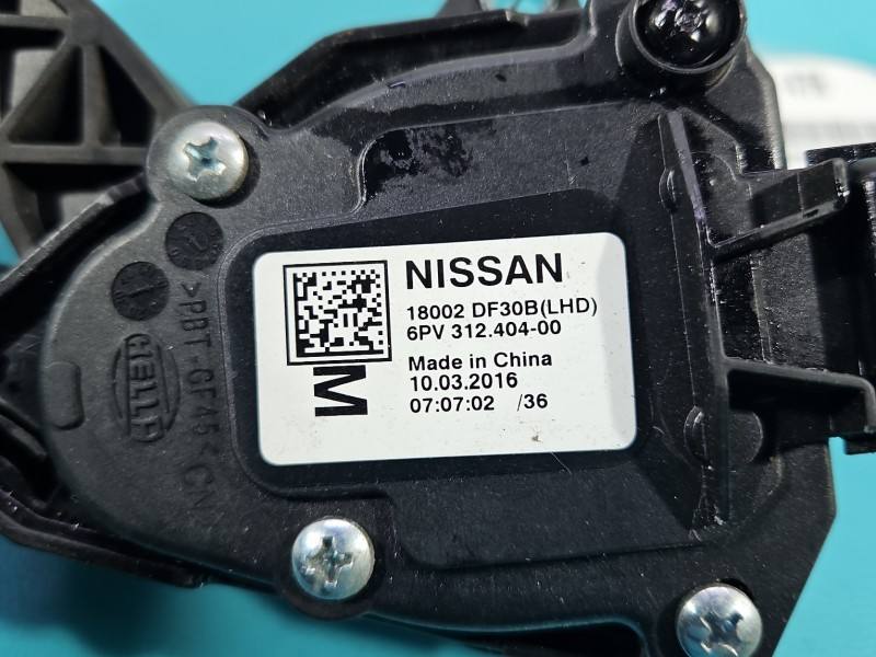 Педаль газу потенціометр Nissan X-trail 18002DF30B — фото деталі 3