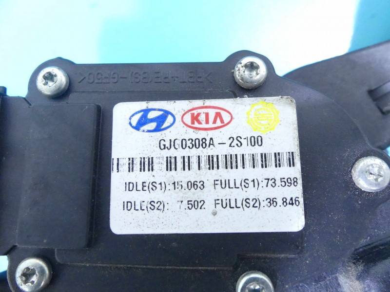 Педаль газа потенциометр Hyundai Ix35 GJG0308A-2S100 — фото детали 6