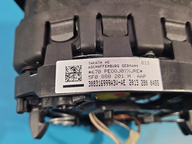 Подушка безпеки Airbag Seat Leon 5F0880201H — фото деталі 6