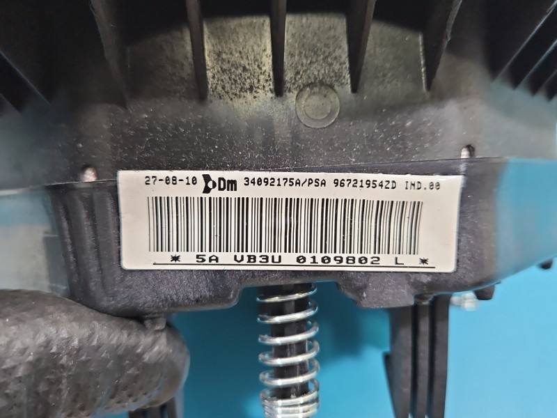 Подушка безпеки Airbag Peugeot Partner 96721954ZD — фото деталі 5