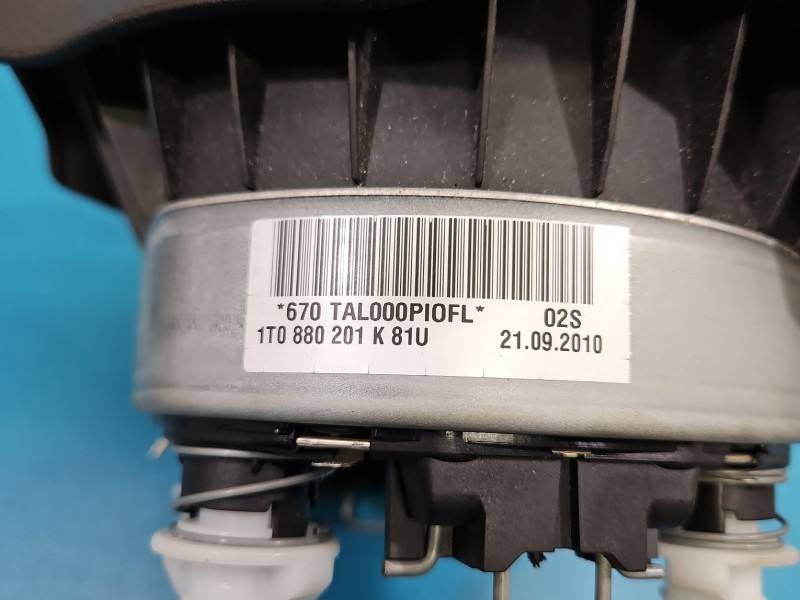 Подушка безпеки Airbag Volkswagen Touran 1T0880201K — фото деталі 5