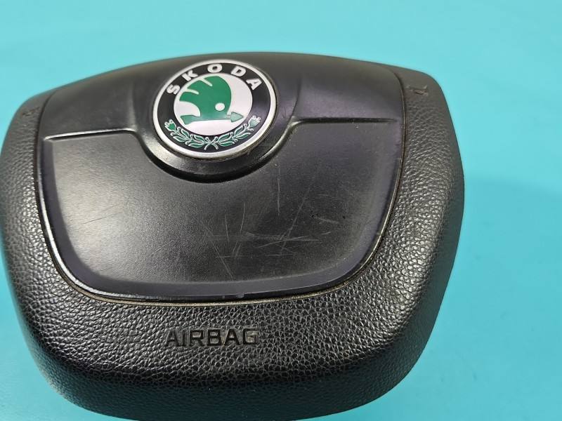 Подушка безпеки Airbag Skoda Fabia 2 5J0880201H — фото деталі 2