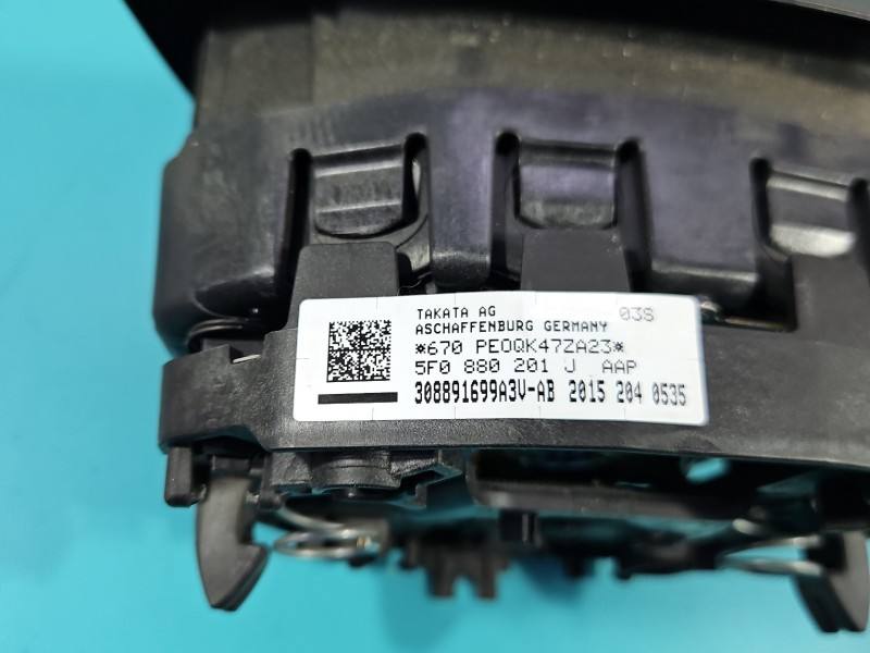 Подушка безпеки Airbag Seat Leon 5F0880201J — фото деталі 5
