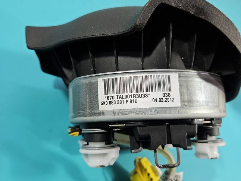 Подушка безопасности Airbag Volkswagen Touran 5K0880201P — фото детали 6