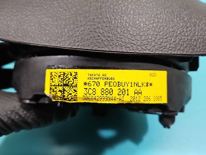 Подушка безпеки Airbag Volkswagen Passat B7 3C8880201AA — фото деталі 6
