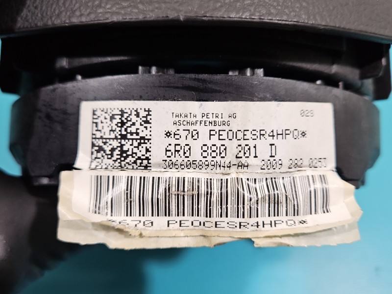 Подушка безопасности Airbag Volkswagen Polo 6R0880201D — фото детали 5