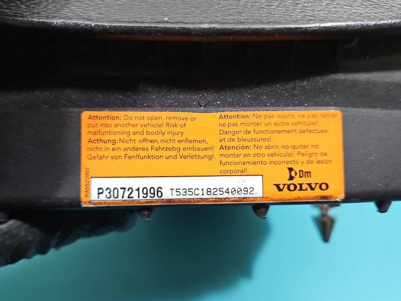 Подушка безопасности Airbag Volvo V70 P30721996 — фото детали 5