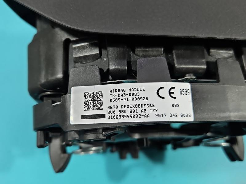 Подушка безпеки Airbag Skoda Superb 3 3V0880201AB — фото деталі 6