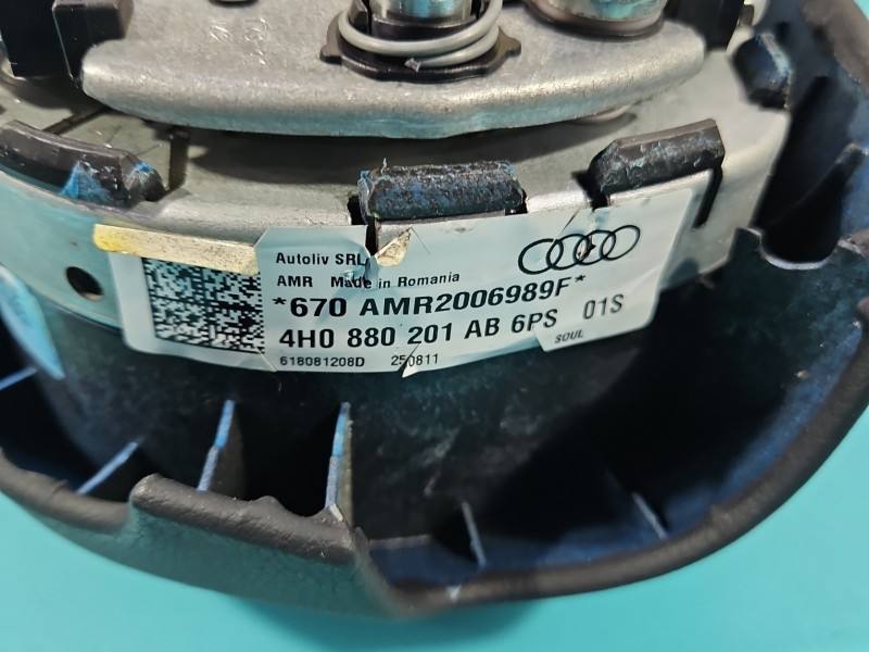 Подушка безпеки Airbag Audi A8 D4 4H0880201AB — фото деталі 6