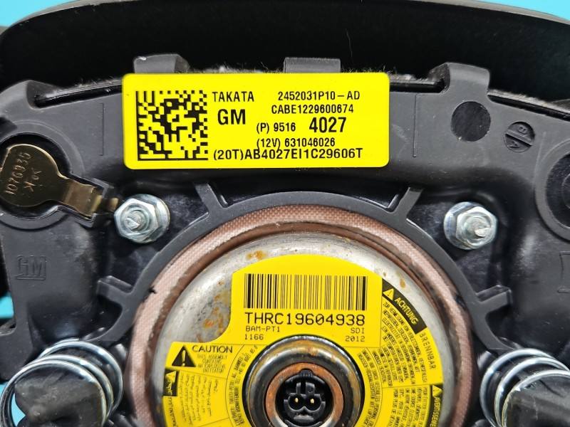 Подушка безпеки Airbag Chevrolet Aveo T300 — фото деталі 4