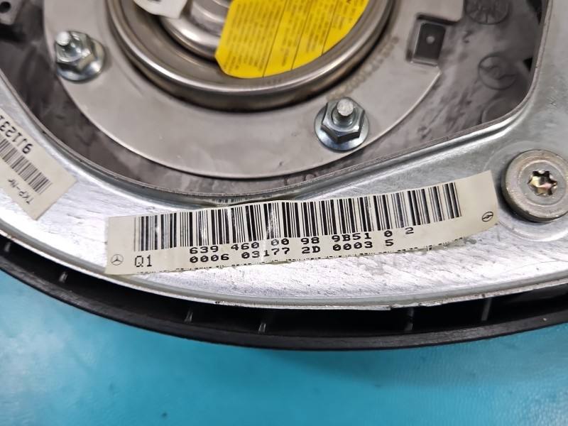 Подушка безопасности Airbag Mercedes Vito 06450317100256 — фото детали 6