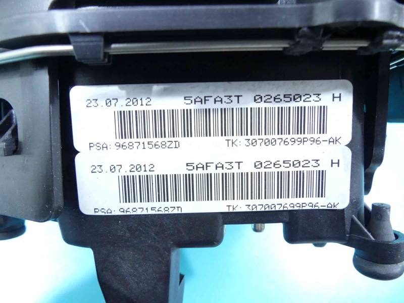 Подушка безпеки Airbag Citroen C4 96871568ZD — фото деталі 4