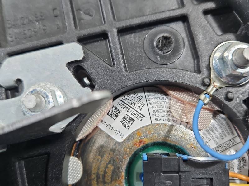 Подушка безопасности Airbag Peugeot 301 9675001980 — фото детали 7
