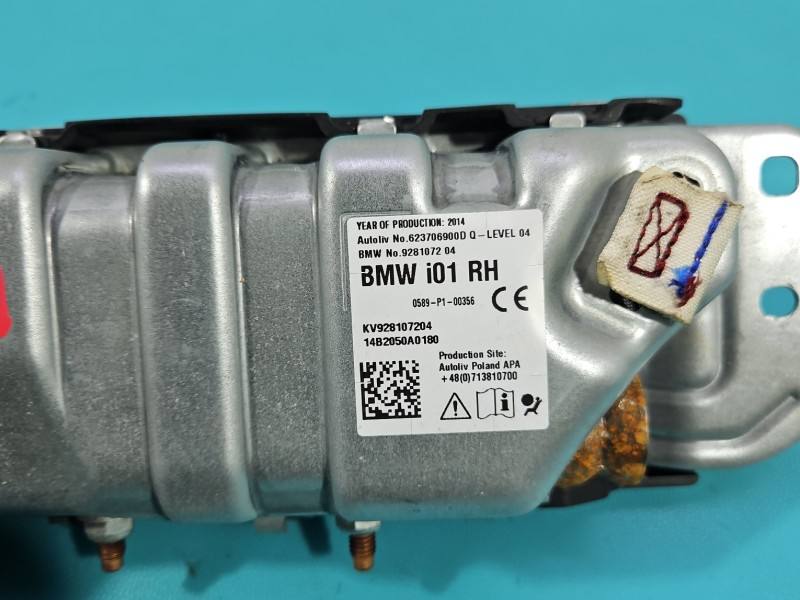 Подушка безпеки Airbag BMW i3 928107204 — фото деталі 6