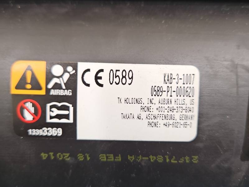 Подушка безопасности Airbag Jeep Cherokee P68157345AF — фото детали 3