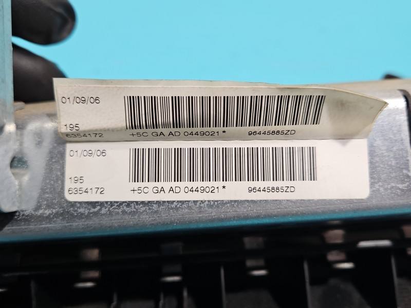 Подушка безопасности Airbag Peugeot 407 96445885ZD — фото детали 4
