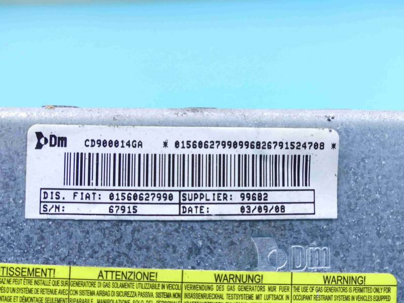 Подушка безпеки Airbag Alfa romeo 159 01560627990 — фото деталі 5