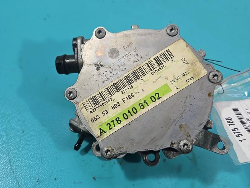 Вакуумний насос Mercedes GL X166 A2780108102 — фото деталі 5