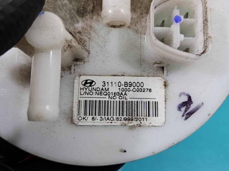 Топливный насос Hyundai I10 31110-B9000 — фото детали 8
