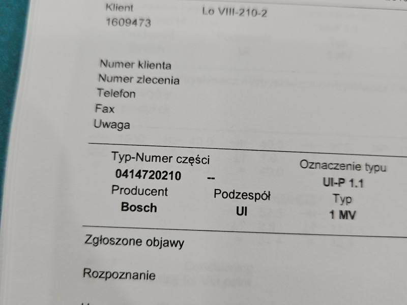 Форсунка Volkswagen Touareg 0414720210 — фото деталі 3