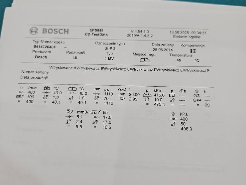 Форсунка Seat Toledo 0414720404 — фото деталі 6