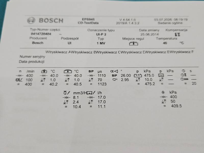 Форсунка Mitsubishi Outlander 0414720404 — фото деталі 6
