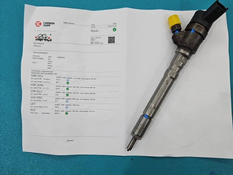 Форсунка Kia Carens 0445110064