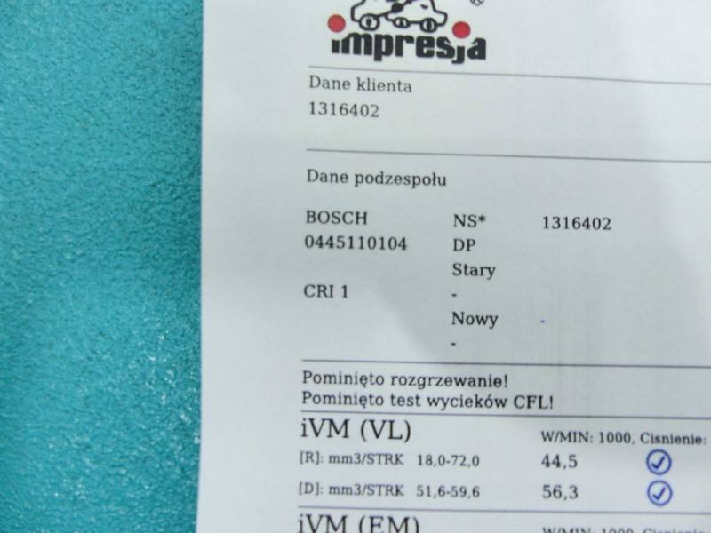 Форсунка Mercedes ML W163 0445110104 — фото деталі 3