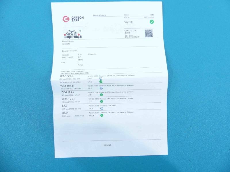 Форсунка Lancia Lybra 0445110002 — фото деталі 3