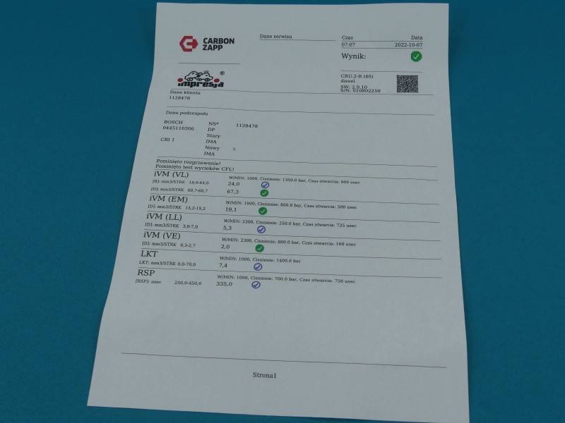 Форсунка Kia Sorento 0445110306 — фото деталі 3