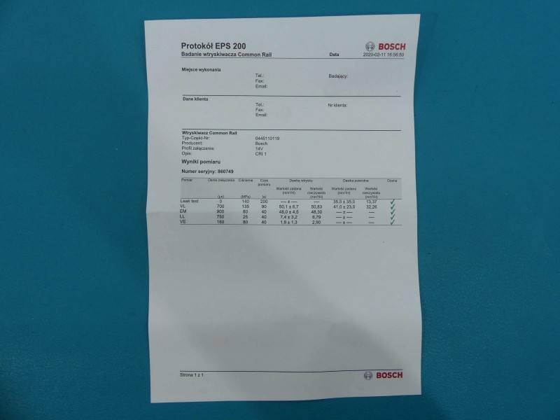 Форсунка Fiat Stilo 0445110119 — фото деталі 2