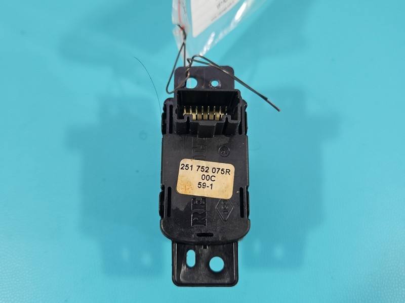 Блок кнопок ручника Renault Clio 251752075R — фото деталі 5