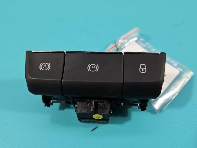 Блок кнопок ручника Skoda Superb 3 3V0927225C — фото деталі 2