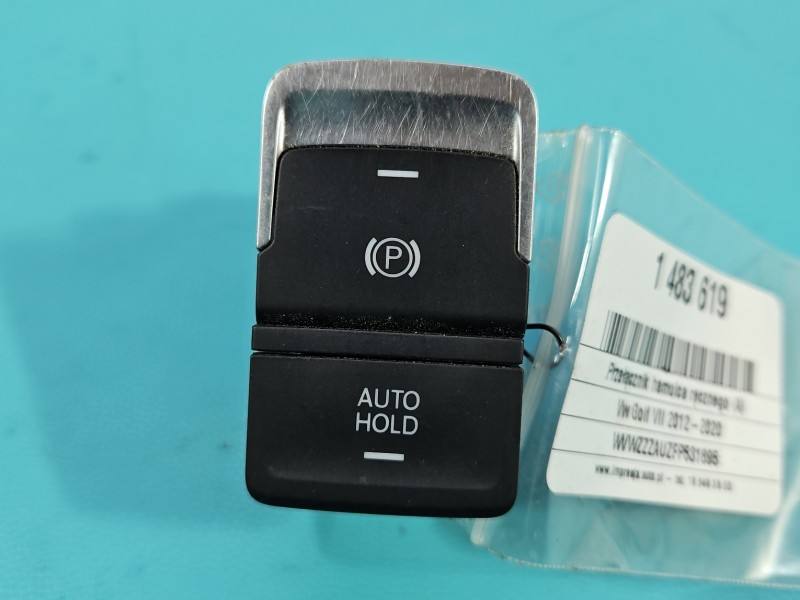Блок кнопок ручника Volkswagen Golf 7 5G0927225D — фото деталі 2