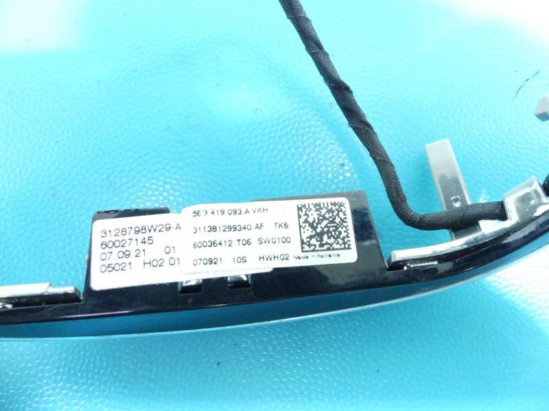 Кнопки керма мультируль Skoda Fabia 3 5E3419093A — фото деталі 5
