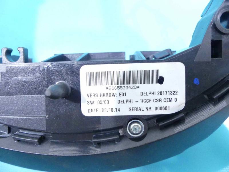Кнопки руля мультируль Citroen C5 96655334ZD — фото детали 4